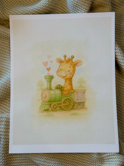 Giraffe Fine Art Print
